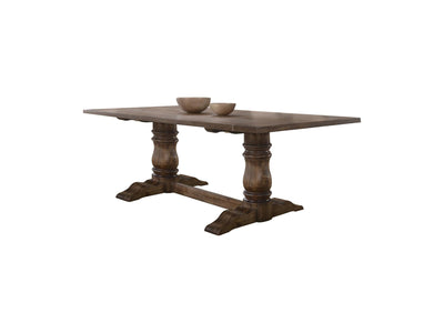 Amund 88" Dining Table - Weathered Oak