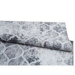 Jaipur 5' X 8' Washable Area Rug - Grey and White