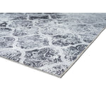 Jaipur 5' X 8' Washable Area Rug - Grey and White