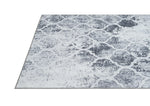 Jaipur 5' X 8' Washable Area Rug - Grey and White
