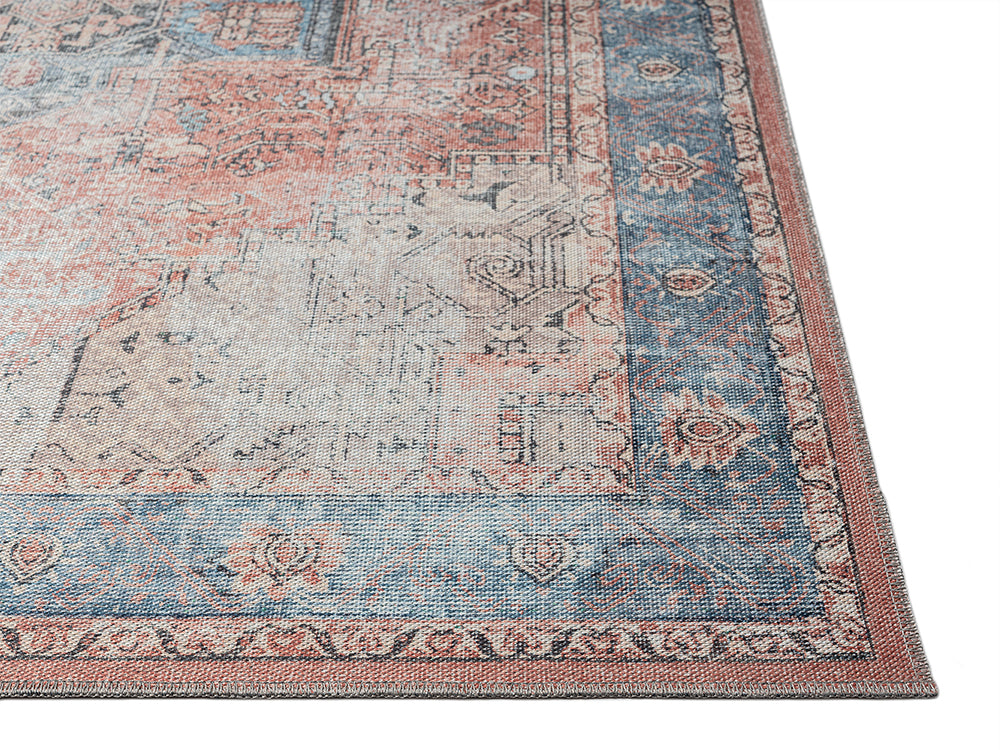 Jaipur 5' X 8' Washable Area Rug - Rust