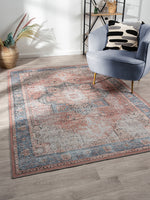 Jaipur 5' X 8' Washable Area Rug - Rust