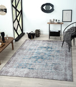 Jaipur 5' X 8' Washable Area Rug - Blue