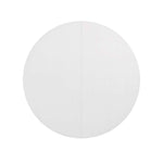 Natalia Extendable Round Dining Table - White