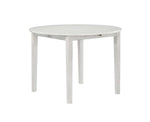Natalia Extendable Round Dining Table - White