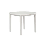 Natalia 5-Piece Round Dining Set - White
