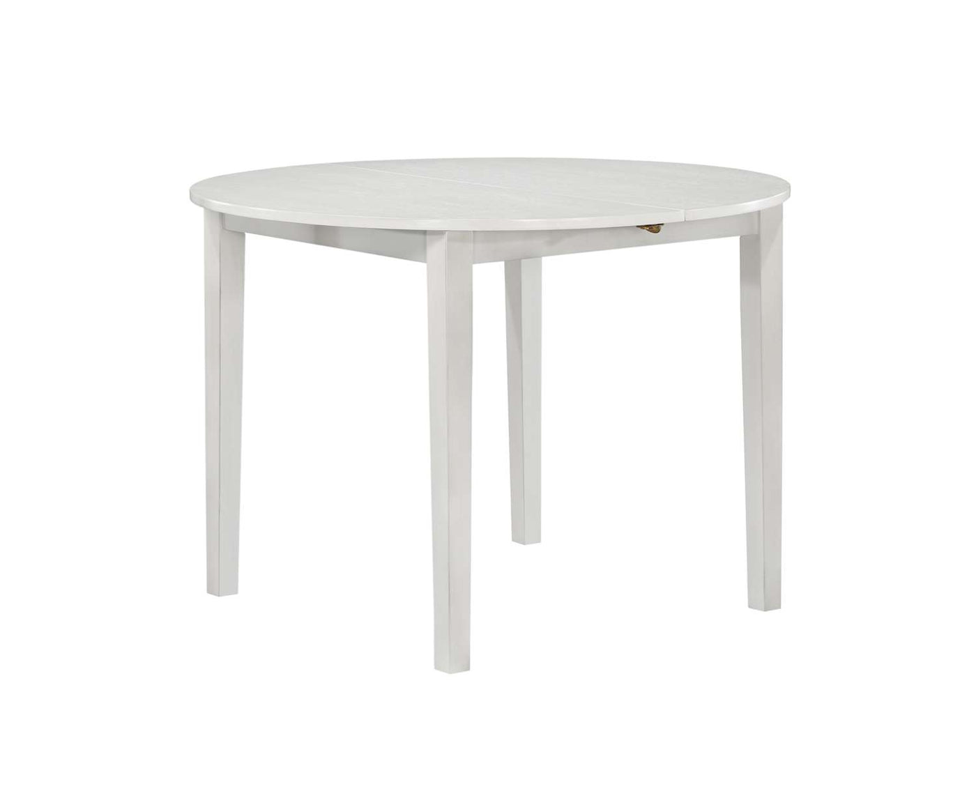 Natalia 5-Piece Round Dining Set - White