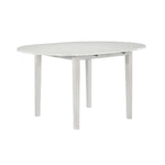 Natalia 5-Piece Round Dining Set - White