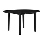 Natalia Extendable Round Dining Table - Black