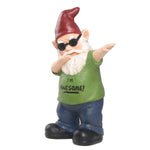 Notty Gnome - III Statue - Green/ Blue