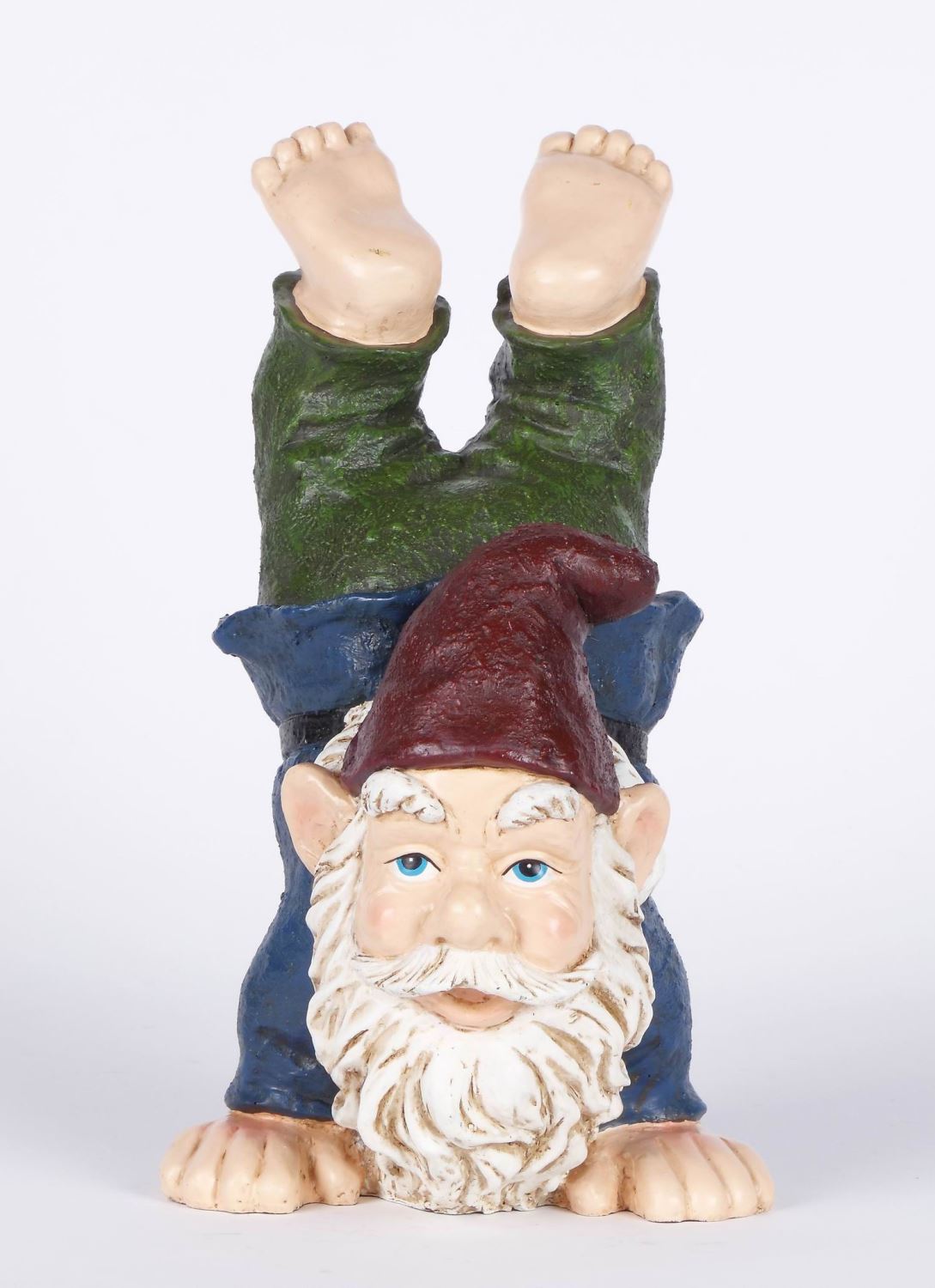 Notty Gnome - IV Statue - Blue/ Green