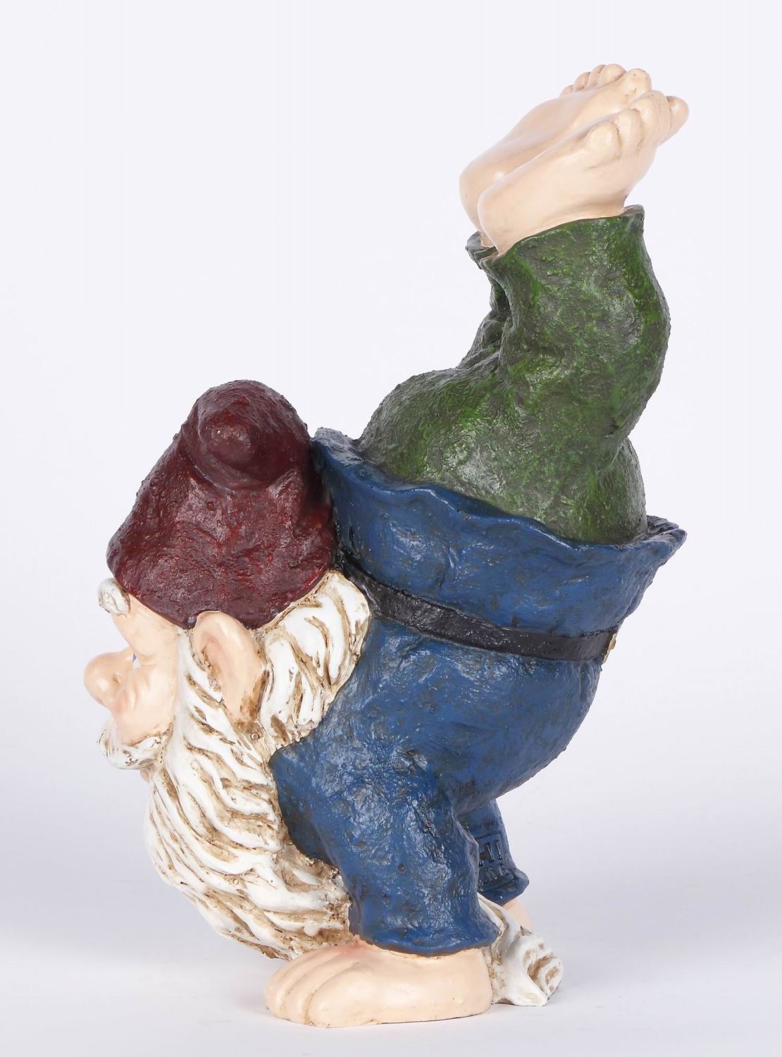 Notty Gnome - IV Statue - Blue/ Green