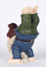 Notty Gnome - IV Statue - Blue/ Green