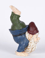 Notty Gnome - IV Statue - Blue/ Green