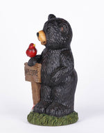 Welcome Bear - II Statue - Black