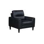 Verissimo Leather Chair - Black