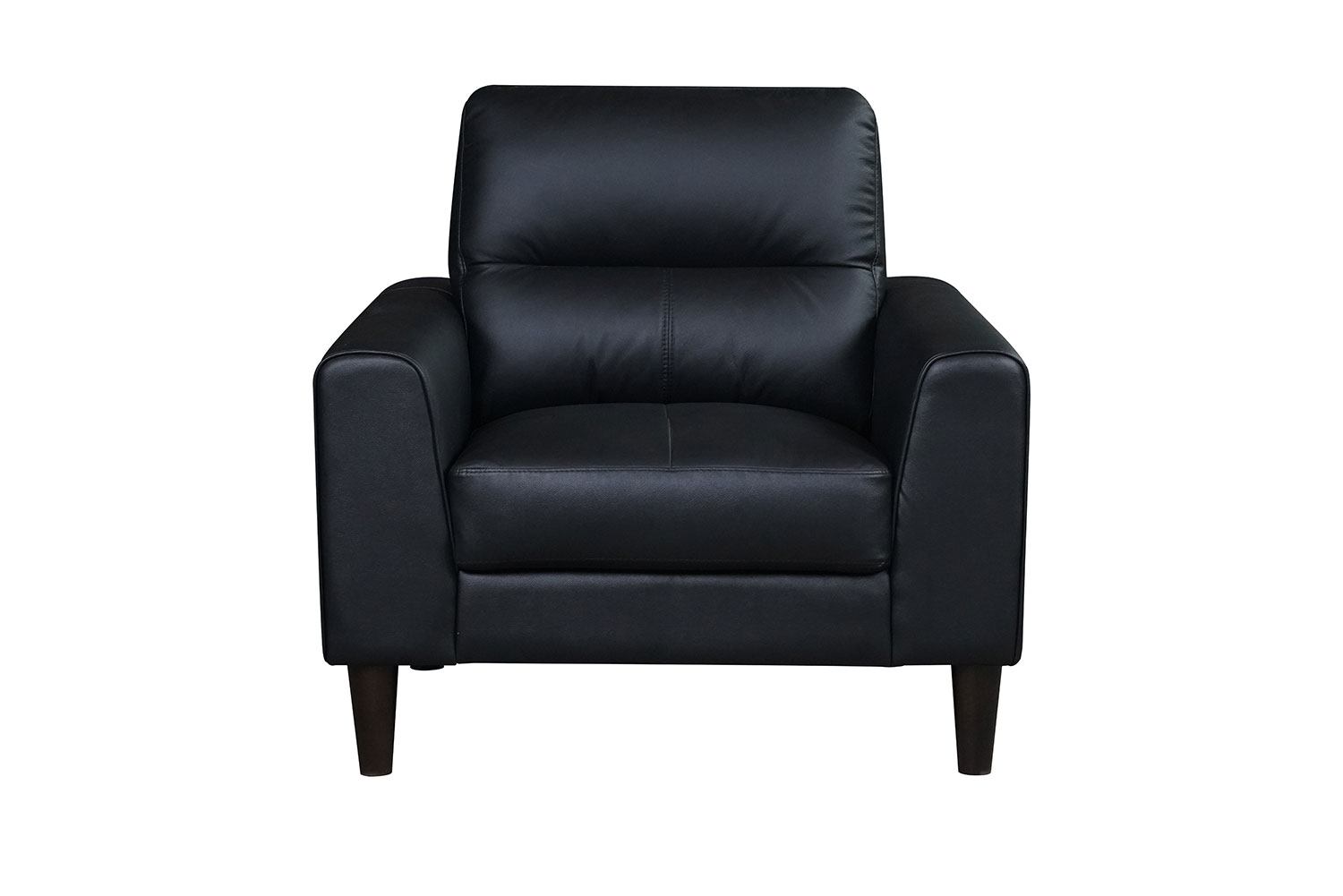Verissimo Leather Chair - Black