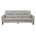 Verissimo Leather Sofa - Latte