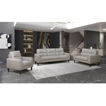 Verissimo Leather Loveseat - Latte