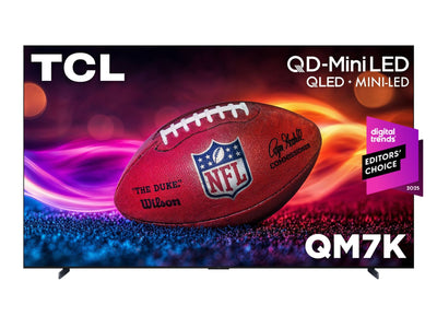 TCL 115" QM7K Series 4K UHD HDR QD-Mini LED Smart TV with Google TV – 115QM7K
