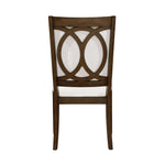 Spice Dining Chair - Dark Cherry, Beige