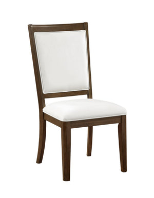 Spice Dining Chair - Dark Cherry, Beige