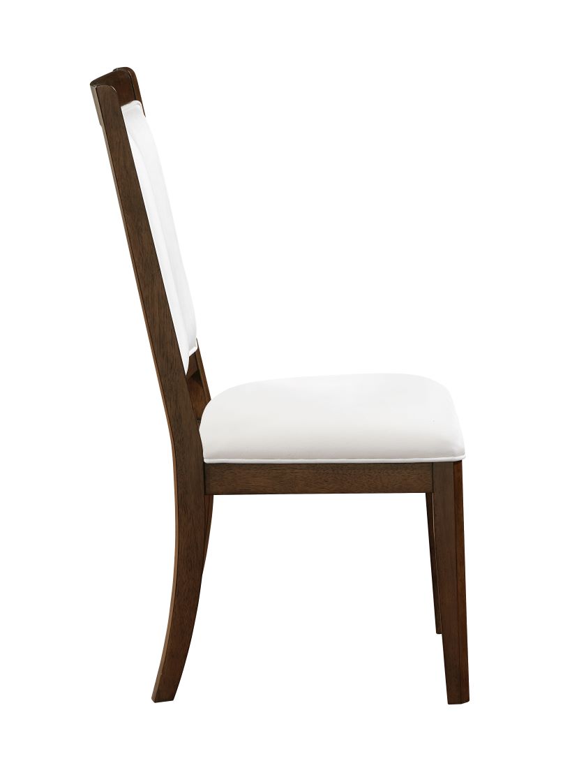 Spice Dining Chair - Dark Cherry, Beige