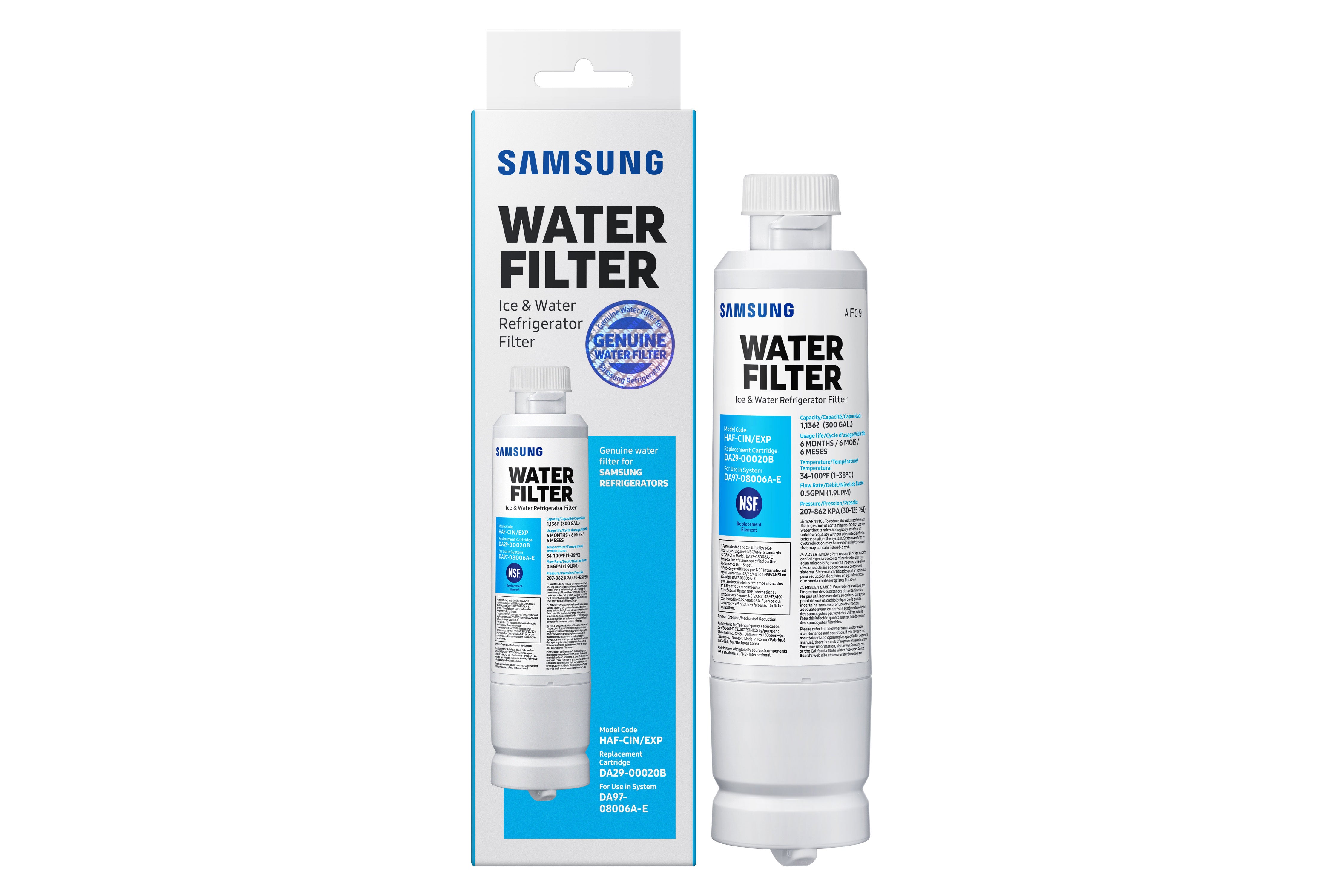 Samsung Water Filter - HAF-CIN/EXP - {sub}28LS0621{/sub}