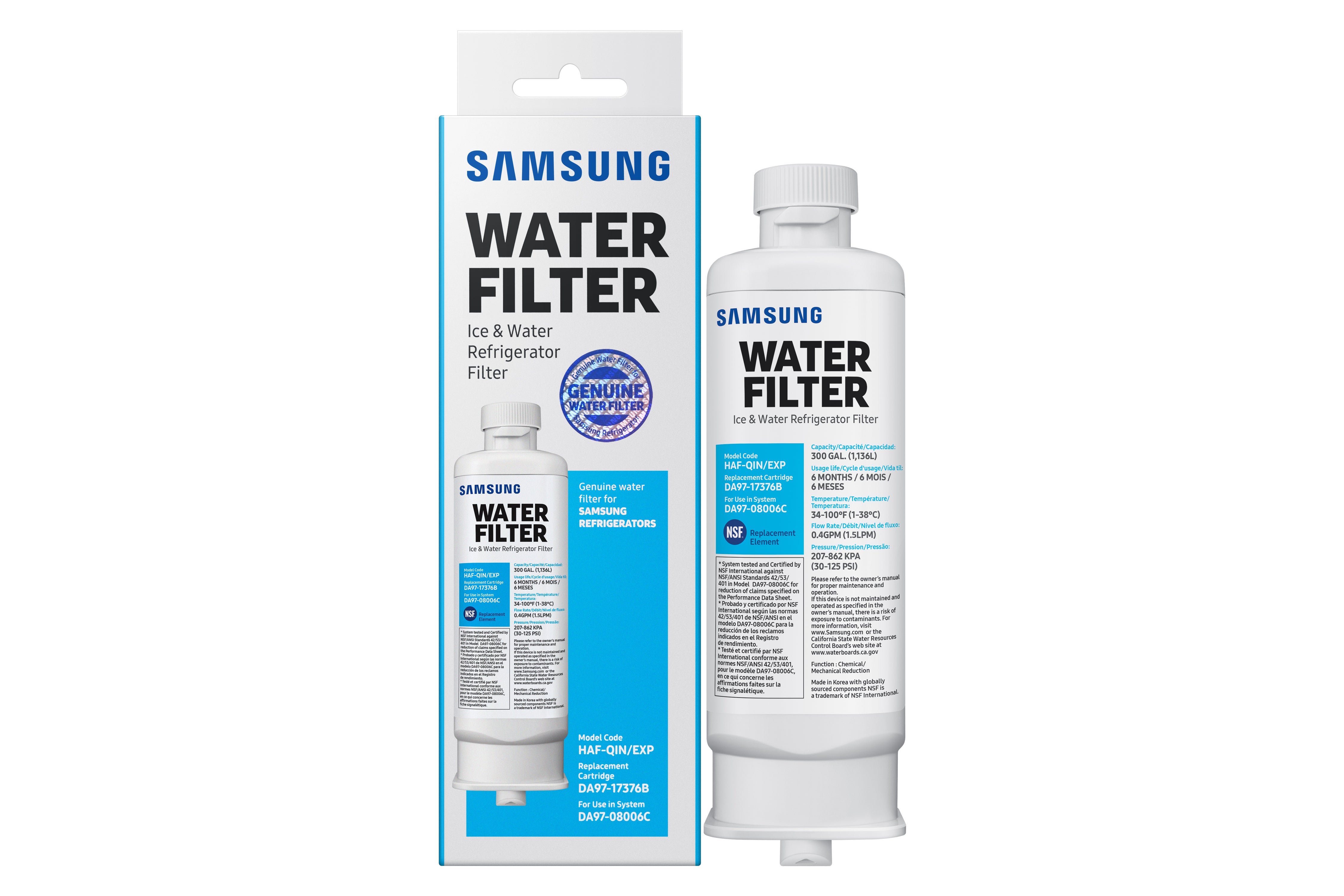 Samsung Water Filter - HAF-QIN/EXP Subscription - {sub}28LS0652{/sub}