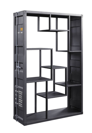 Konto Industrial Bookcase - Gunmetal Grey