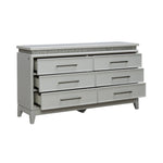 Reflections 6 - Drawer Dresser - White