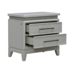 Reflections Night Table - White