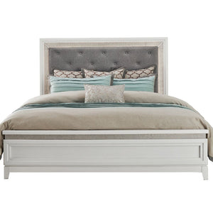 Reflections 3 - Piece King Bed - White