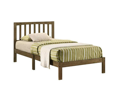 Thalia Twin Platfrom Bed - Antique Pine