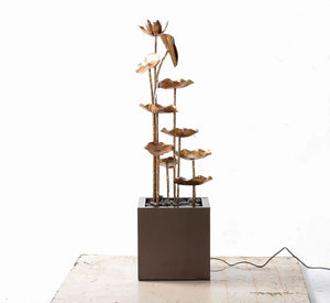 Gold Lotus Glamourous Fountain