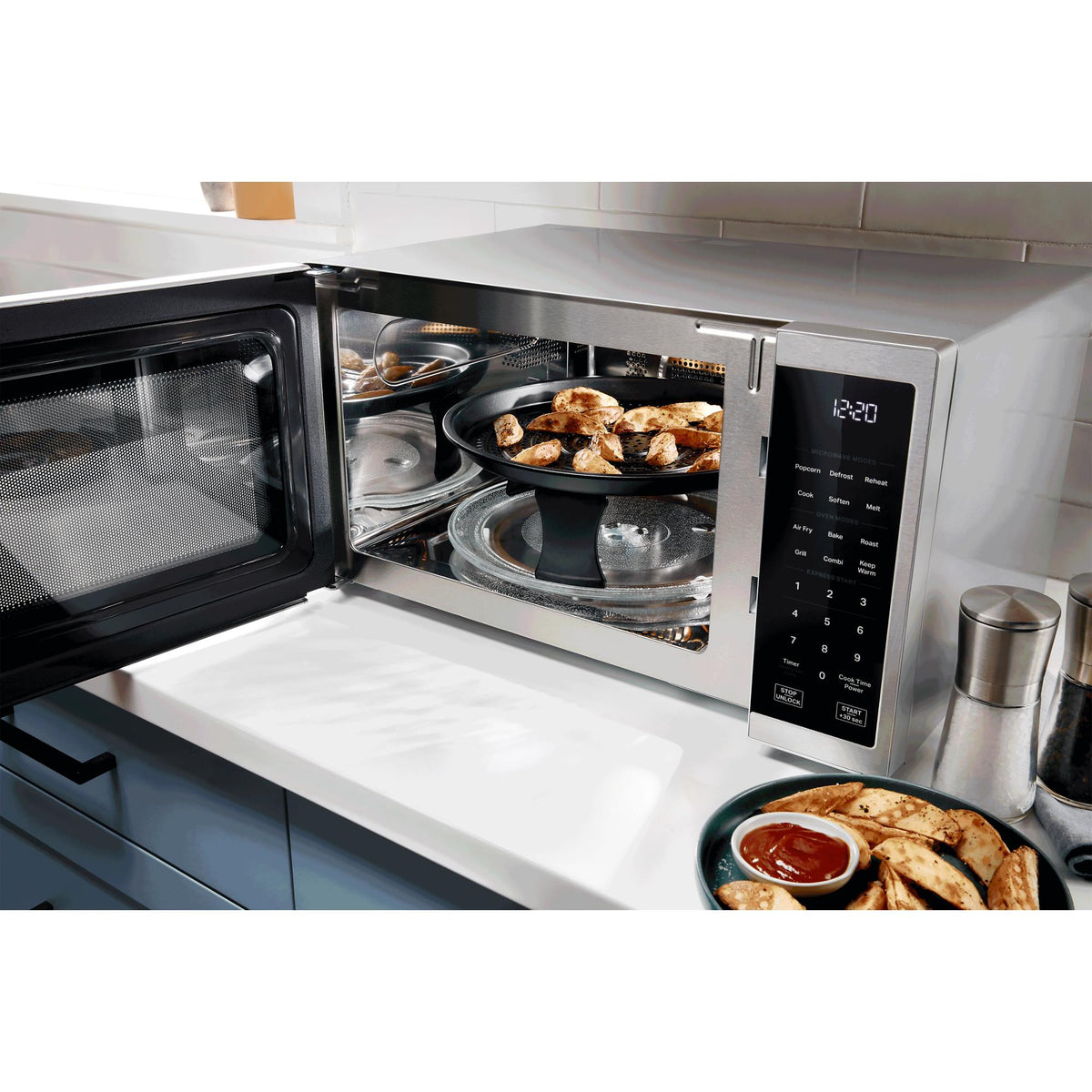 Whirlpool Black Countertop Microwave (1 cu. ft.) - WMCS5522RB