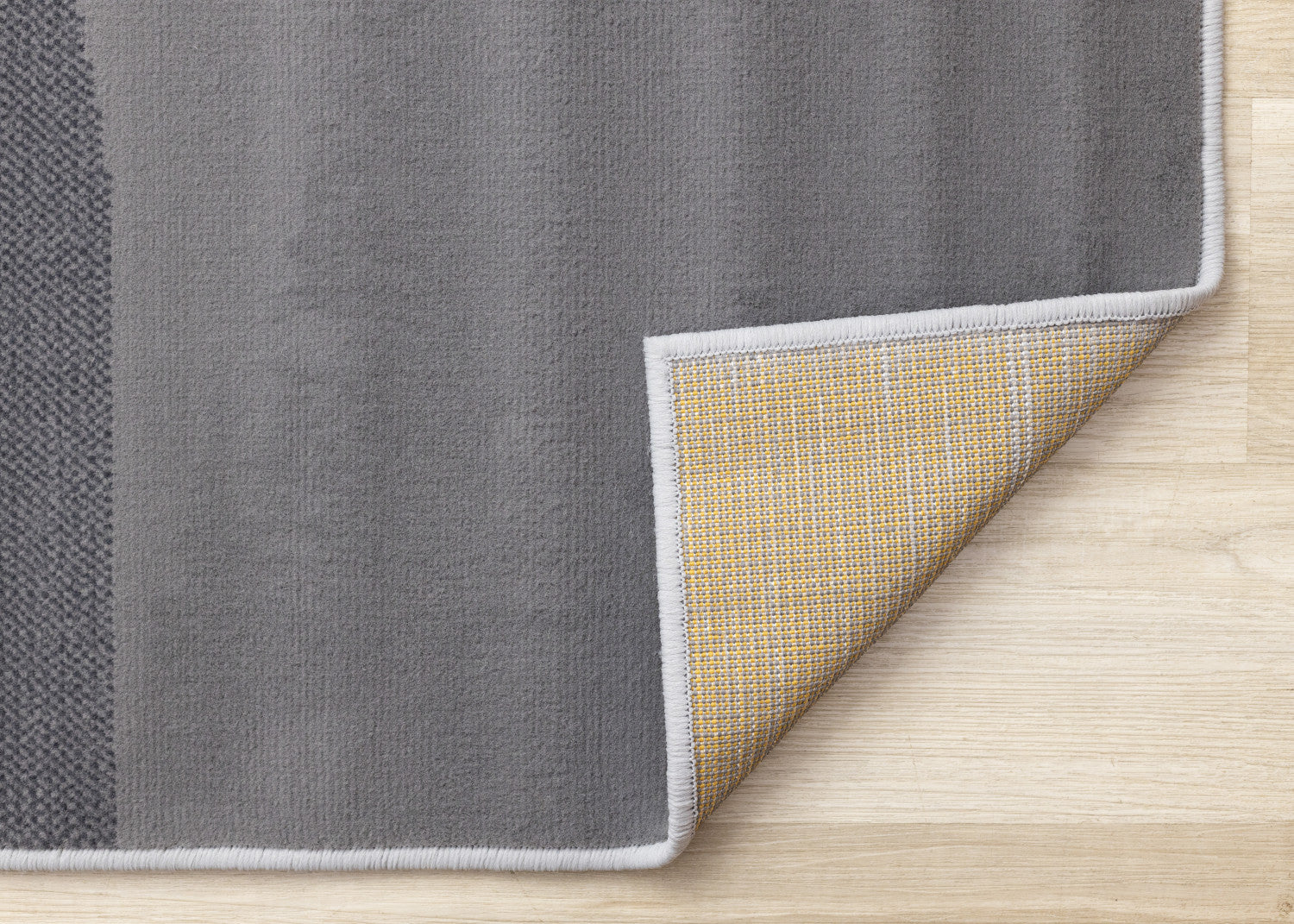 Functional Contemporary Area Rug - Grey - 5' X 8'