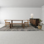 Tessin Dining Bench - Brown