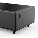Forno Tavolo Smart Coffee Table With Dual Refrigerator Drawers - Black - FCTFR7006-51BLK