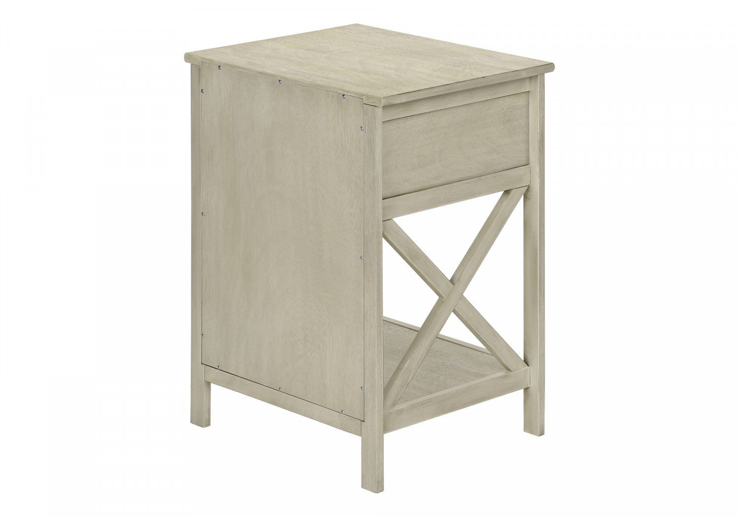 Deanne Side Table - White