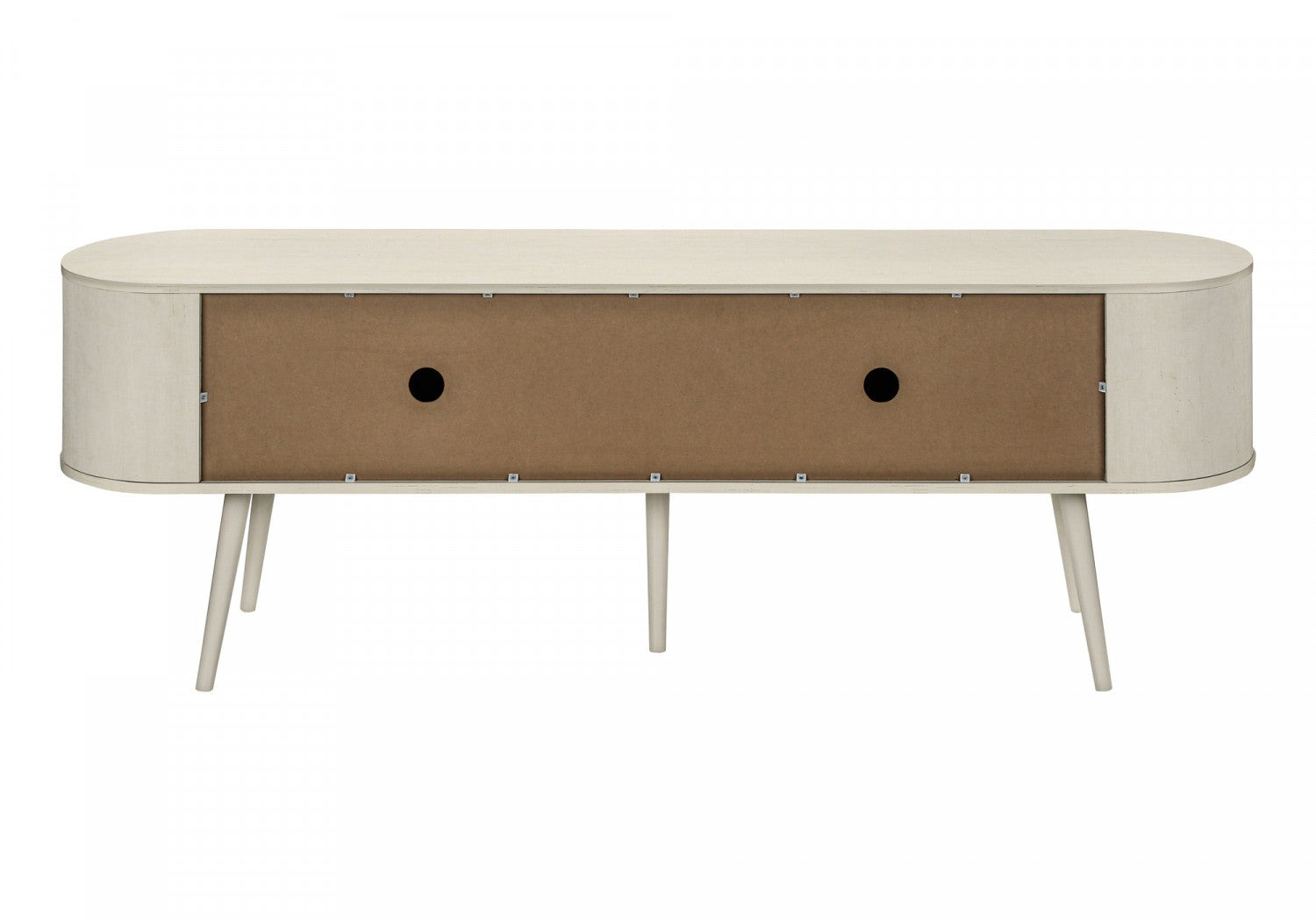 Lunar 71" TV Stand - White
