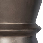 Gavrin Hourglass Side Table - Bronze