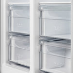 Forno Salerno 15.6 Cu.Ft. 33" Black Freestanding Side-by-side Refrigerator - FFRBI1805-33BLK