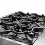 Forno Massimo 36" Stainless Steel Dual Fuel Range with True Convection and Air Fry (5.36 Cu. Ft.) - FFSGS6125-36