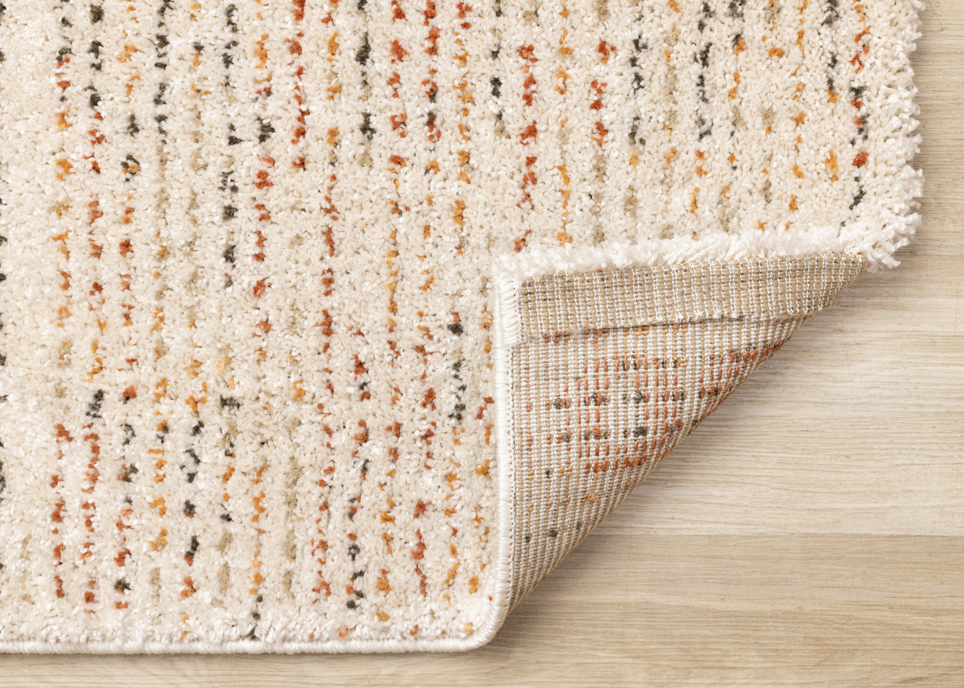 Halle Casual Contemporary Abstract Area Rug - Cream Terra - 8' X 11'