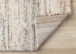 Marquee Soft Contemporary Area Rug - Cream Rust - 5' X 8'