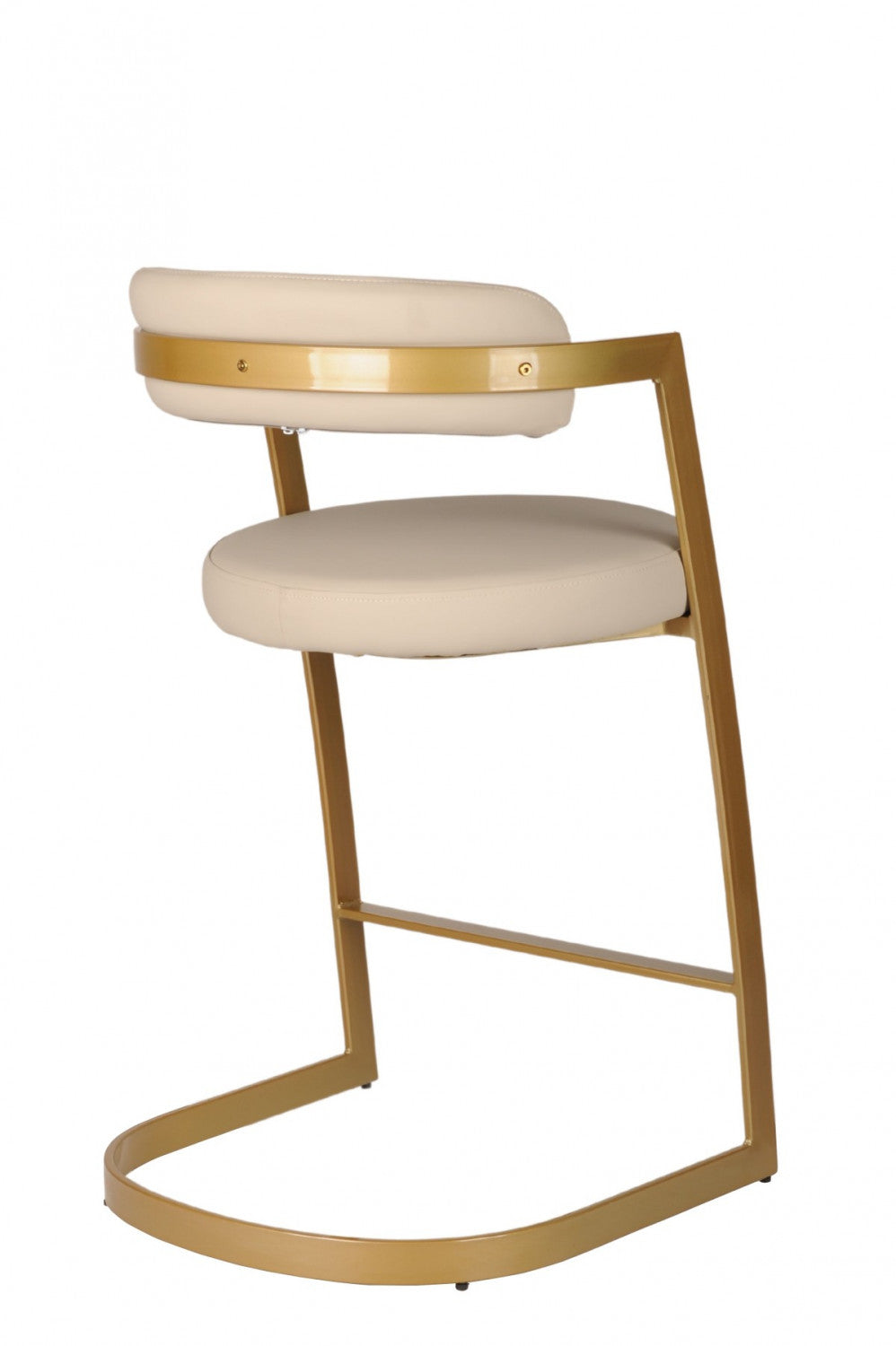 Makai Counter Stool - Gold - Set of Two