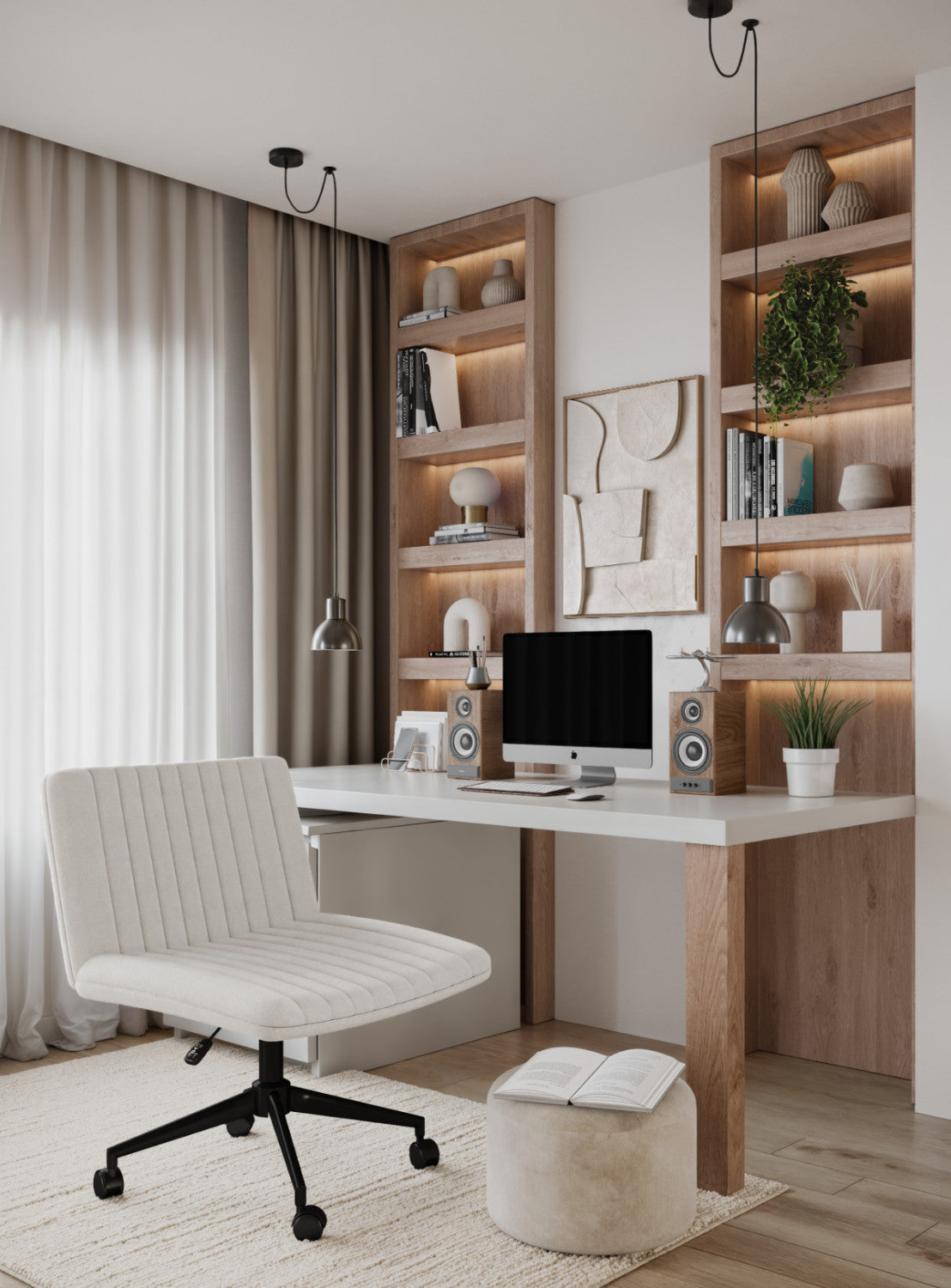 Greer Office Chair - White