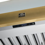 Forno Vittorio White 36" 600 CFM Wall Mounted Range Hood - FRHWM5078-36WHT
