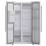 Forno Salerno 36" 20 Cu.Ft. White Side-by-Side Refrigerator with Ice & Water Dispenser - FFRBI1844-36WHT